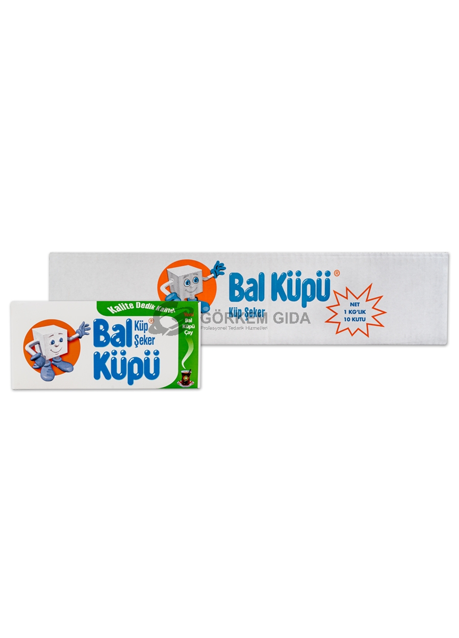 Bal Küpü 1 kg Sugar Cube 10 Pieces (BOX)