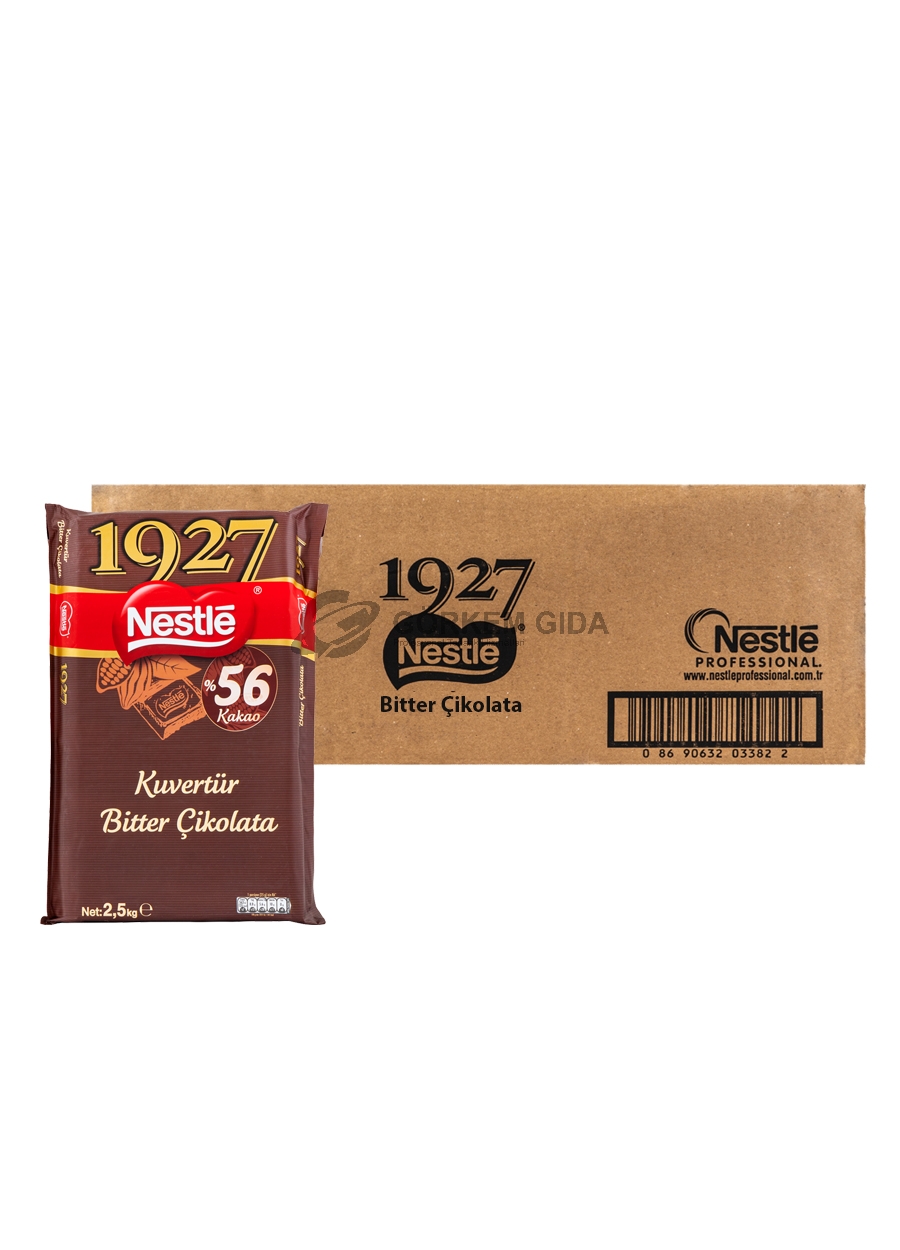 Nestle Professional Couverture Dark Chocolate 2,5 Kg 8 Pieces (BOX)