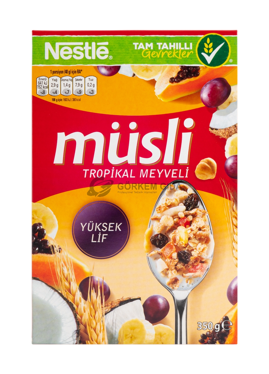 Nestle Cereals Muesli 350 Gr. 8 Pieces (BOX)