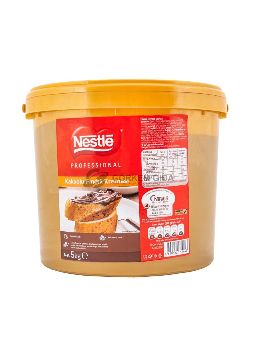 Nestle Professional Kakaolu Fındık Kreması 5 Kg