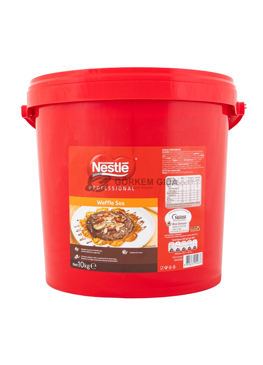 Nestle Professional Waffle Sos 10 Kg