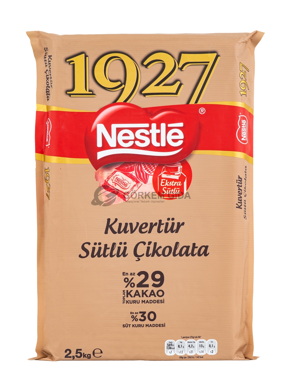 Nestle 1927 Professional Couverture Milk Chocolate 2,5 Kg