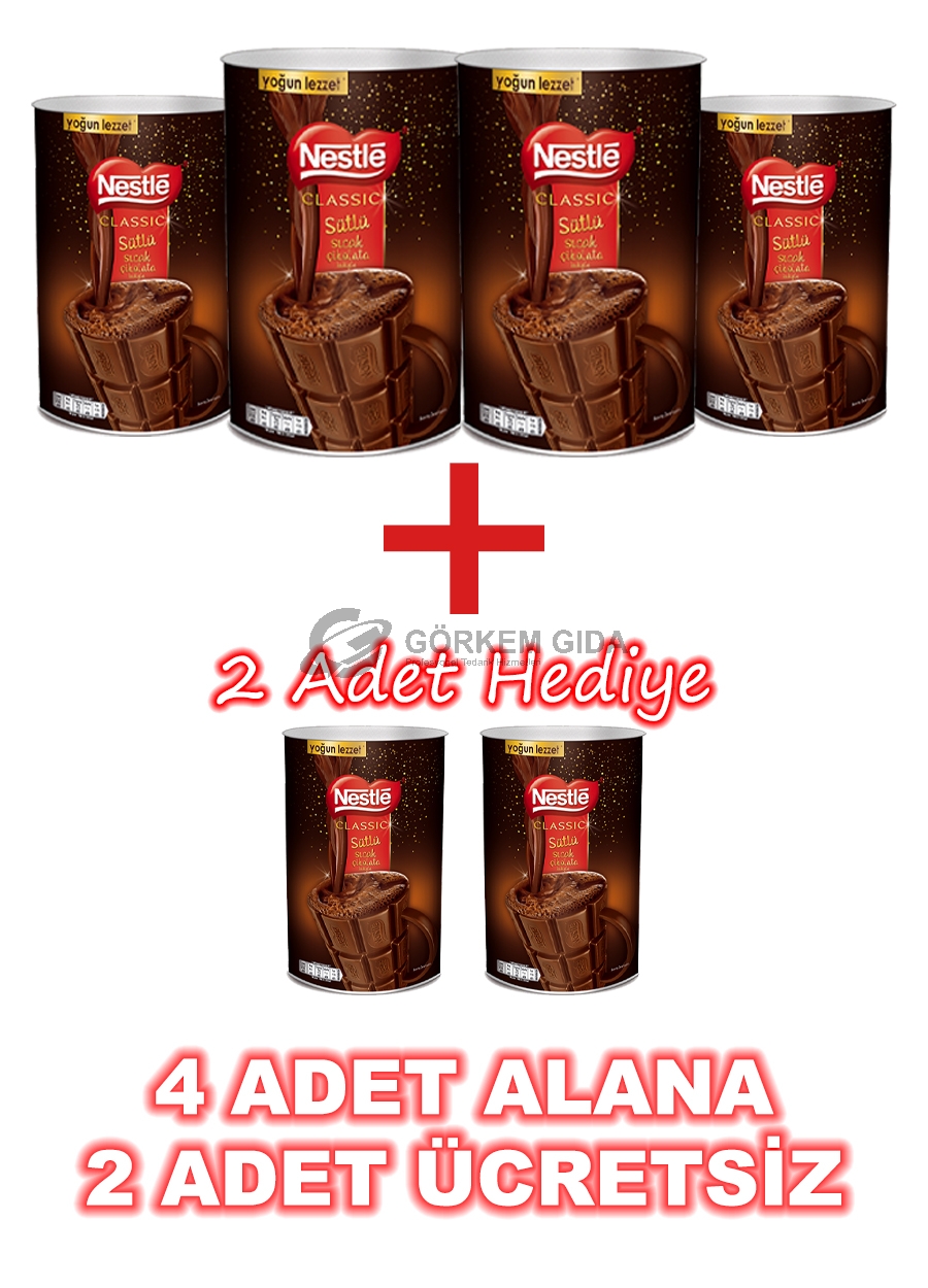 Nestle Sıcak Çikolata 1,750 Gr. 6 Adet (KOLİ)