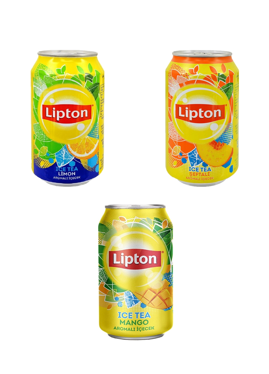 LİPTON ICE TEA 330ML*24 (PEACH,LEMON,MANGO)