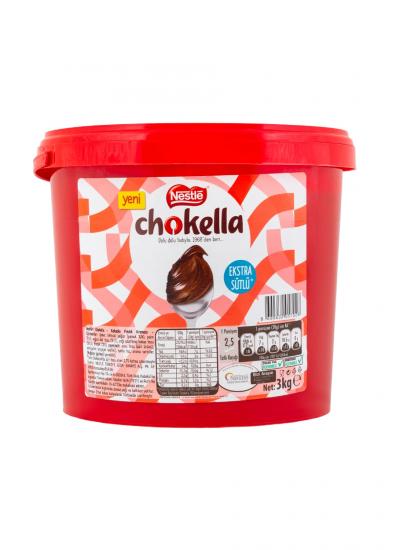 Nestle Professional Chokella 3 Kg. Large Cocoa Hazelnut Cream