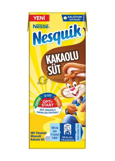 Nestle Nesquik UHT Cocoa Milk 180 ML. 27 Pieces (BOX)