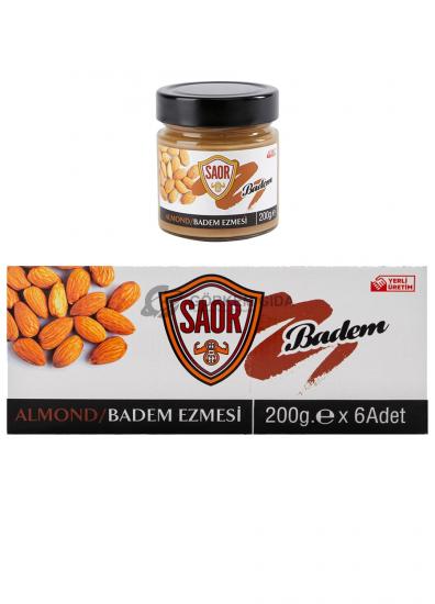 SAOR Almond Butter Paste 6 Pack - 6x200 gr