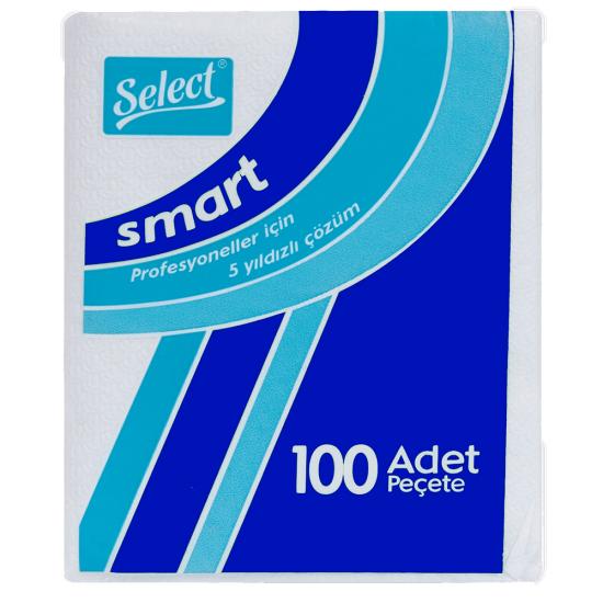 Smart 100 Pcs Napkin22*26.5 cm 32 Pcs Pack