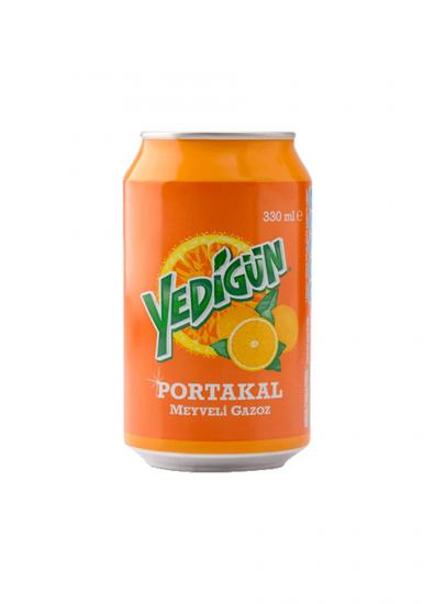 YEDİGÜN ORANGE  CAN 330ML*25